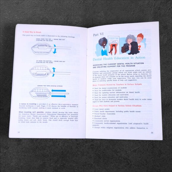 Vintage 1969 Dental Health Today Pamphlet Procter & Gamble Crest Ephemera - Picture 6 of 9